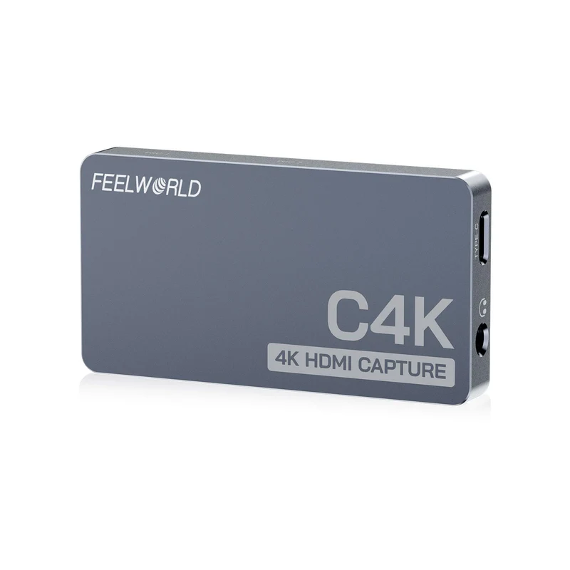 FEEWORLD C4K Video Capture 4K HDMI 60Hz In e Out USB-C Plug and Play per Streaming Gaming Videoconferenza