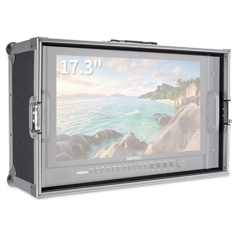 SEETEC Custodia in alluminio da 17.3" per monitor Bbroadcast P173-9HSD da 17.3"