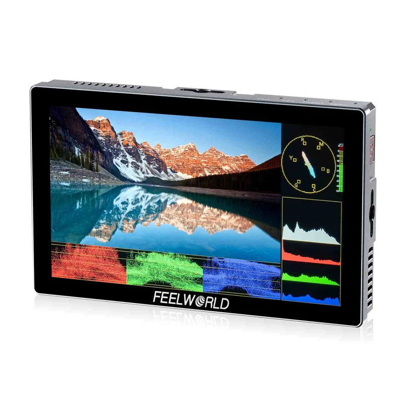 FEELWORLD P6X 5.5 pollici 1000nit alluminio DSLR monitor da campo touch screen 4K HDMI leggero