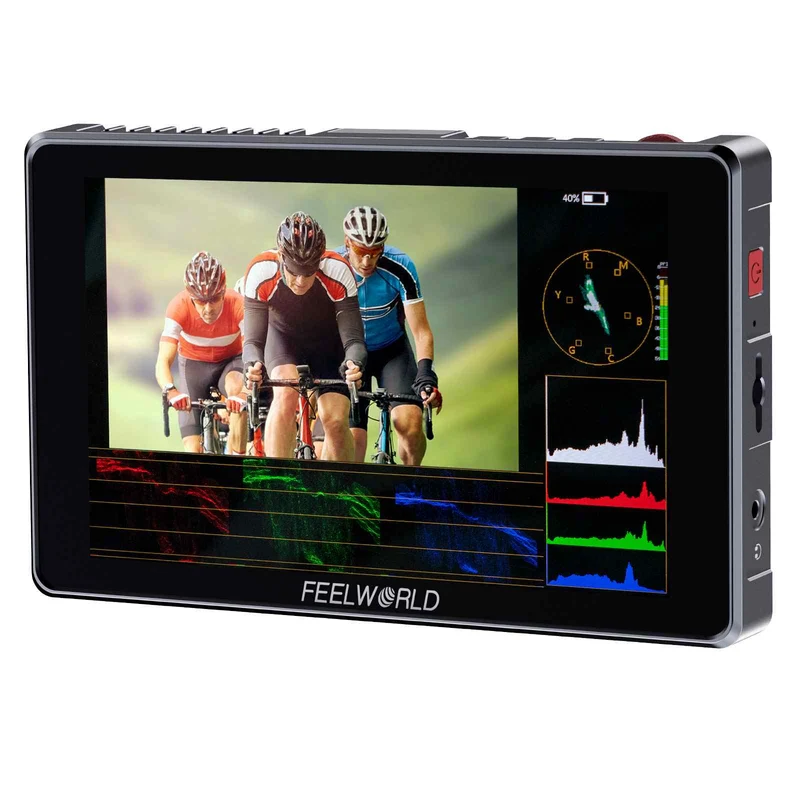 FEELWORLD S7 Monitor da campo per telecamera HDMI7 12G SDI da 2.0 pollici con touchscreen ad alta luminosità da 1600 nit