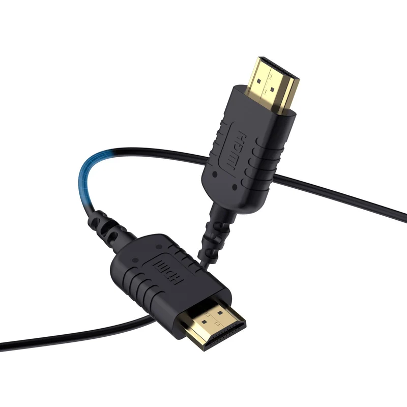FEELWORLD Cavo ultra sottile da HDMI a HDMI 4K da 3 piedi, cavo HDMI 2.5 sottile da 2.0 mm, supporta 4K a 60 Hz ad alta velocità 2160p 1080p 18 Gbps 3D HDR per fotocamera, videocamera, monitor, gimbal