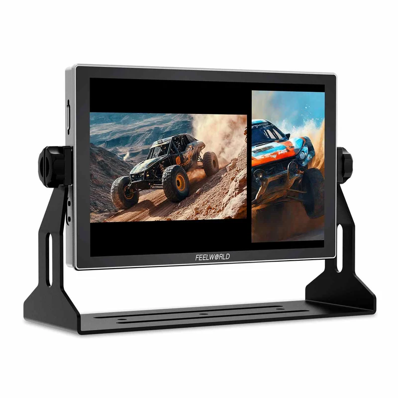 FEELWORLD M101S Monitor multischermo da 10.1" 1200NIT 1920x1200 IPS 3G-SDI HDMI 2.0 LUT HDR