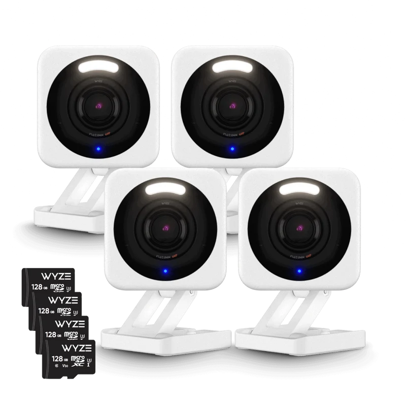 Wyze Cam v4 Home Security Bundle