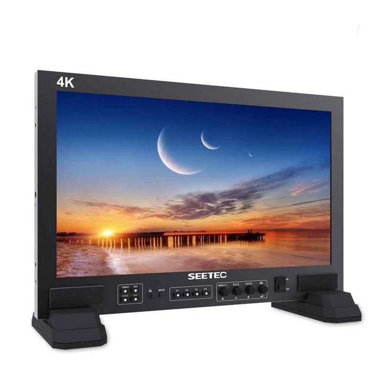 SEETEC FS173-S4K 17.3 pollici 1920x1080 Broadcast Director Monitor UMD Text Tally Display SDI HDMI