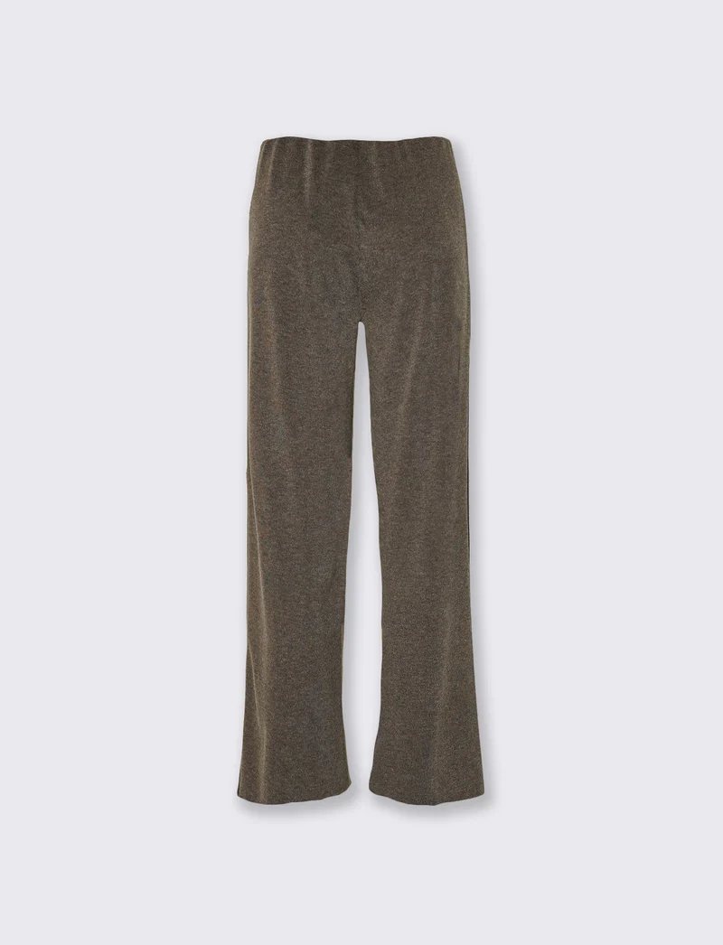 Pantaloni morbidi - Grigio fango