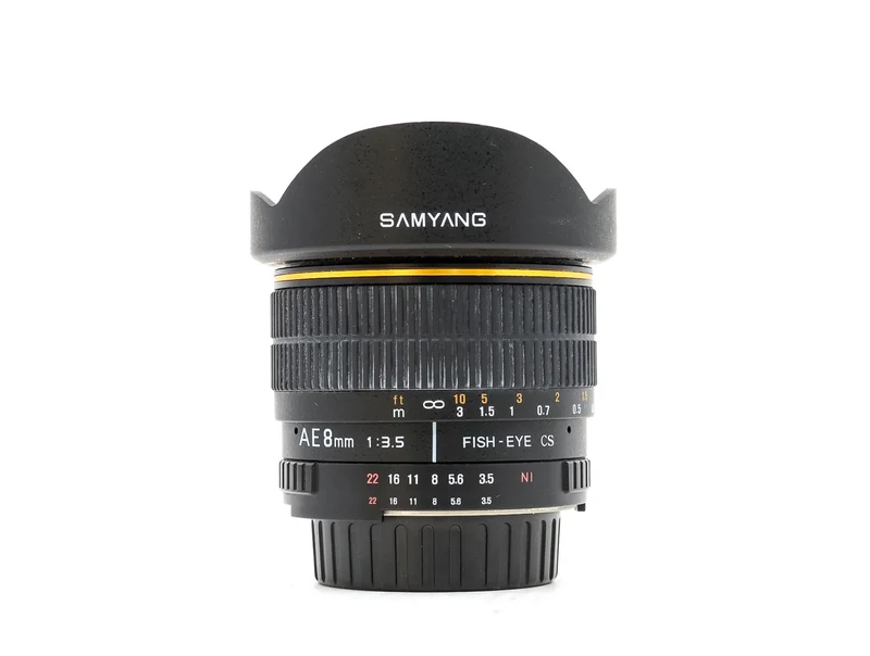 Samyang 8mm f/3.5 Fisheye AE CS - Nikon Fit