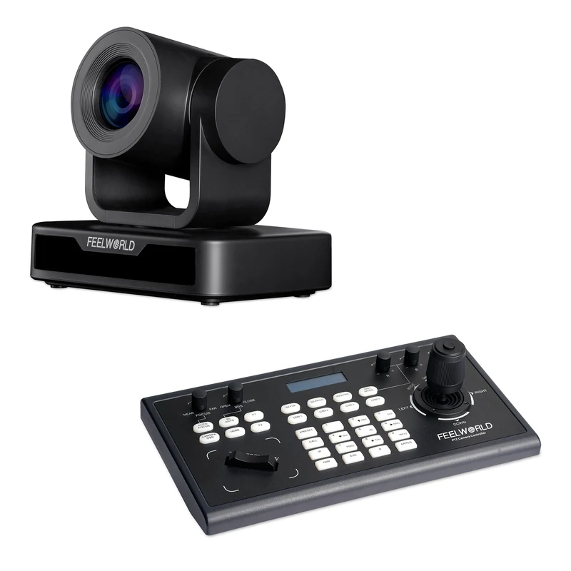 Set bundle controller PTZ FEELWORLD KBC10 e telecamera PTZ USB10X