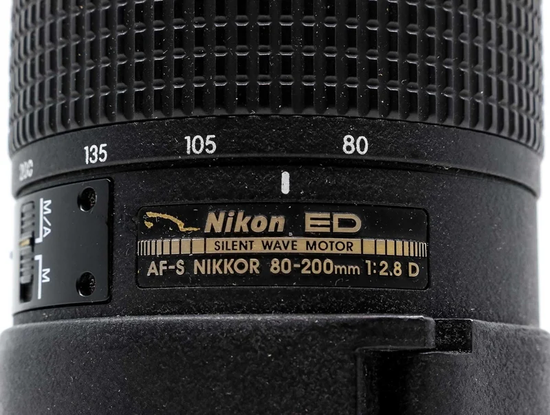 Nikon AF-S Nikkor 80-200mm f/2.8D - Two Touch