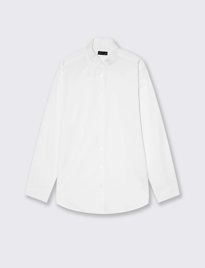 CAMICIA BASIC REGULAR FIT EASY IRON - Bianco