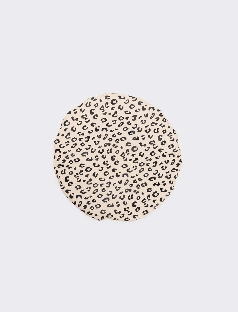 Cuffia doccia leopardata - Leopardato