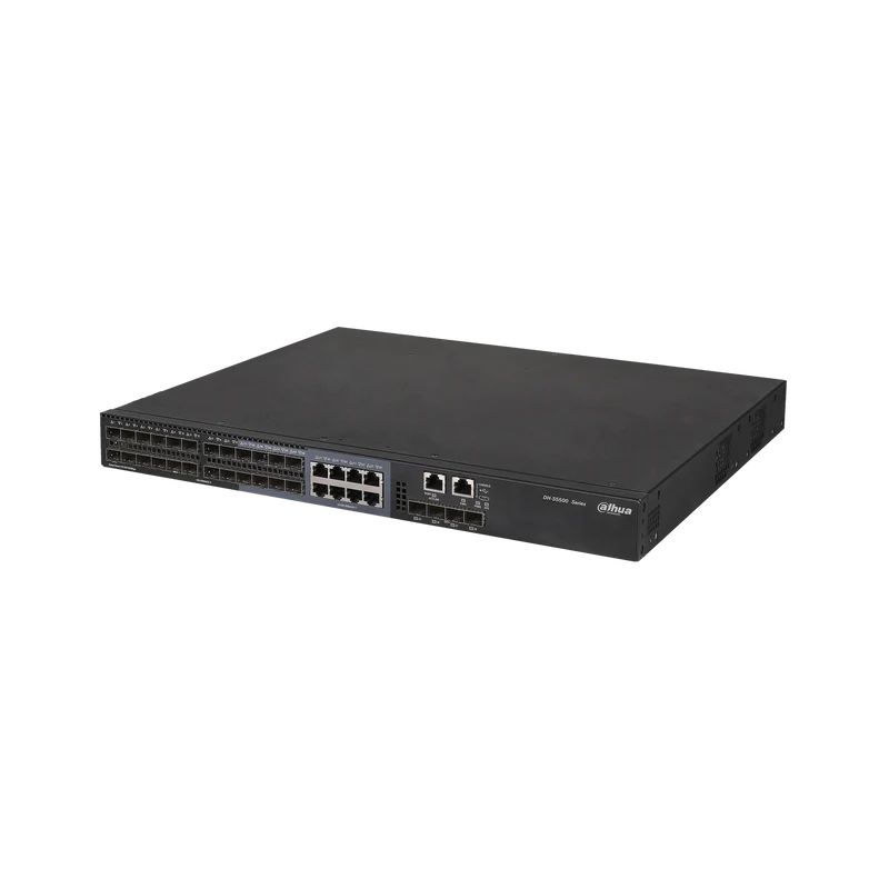 Switch Gigabit gestito a 5500 porte DAHUA S24-4GF28XF-E con GSFP a 24 porte e SFP+ 4G a 10 porte