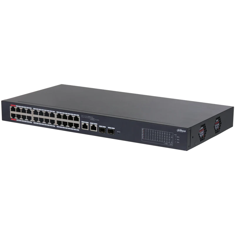 DAHUA CS4226-24ET-375 Switch desktop gestito nel cloud a 26 porte con PoE a 24 porte