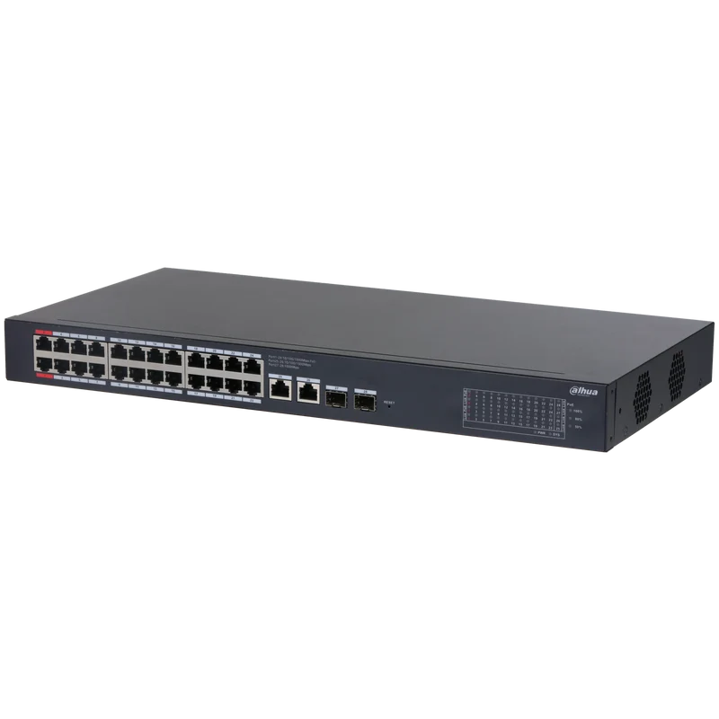 Switch Gigabit desktop gestito nel cloud a 4228 porte DAHUA CS24-375GT-28 con PoE a 24 porte