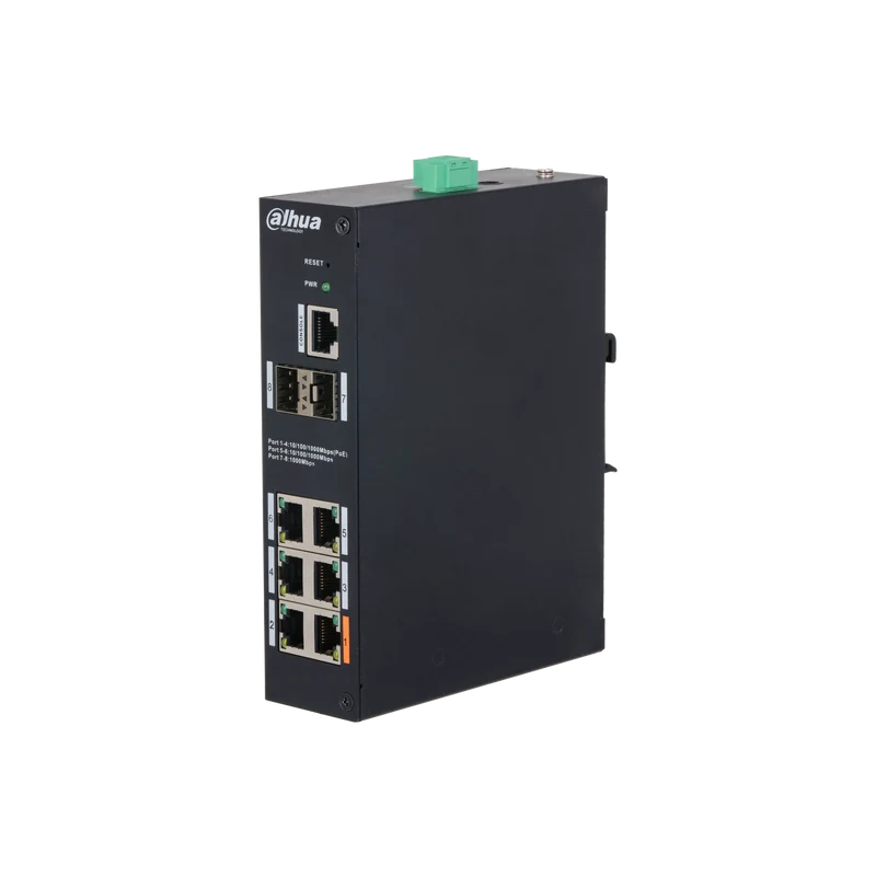 Switch Gigabit rinforzato gestito a 4208 porte DAHUA HS4-60GT-8 con PoE a 4 porte