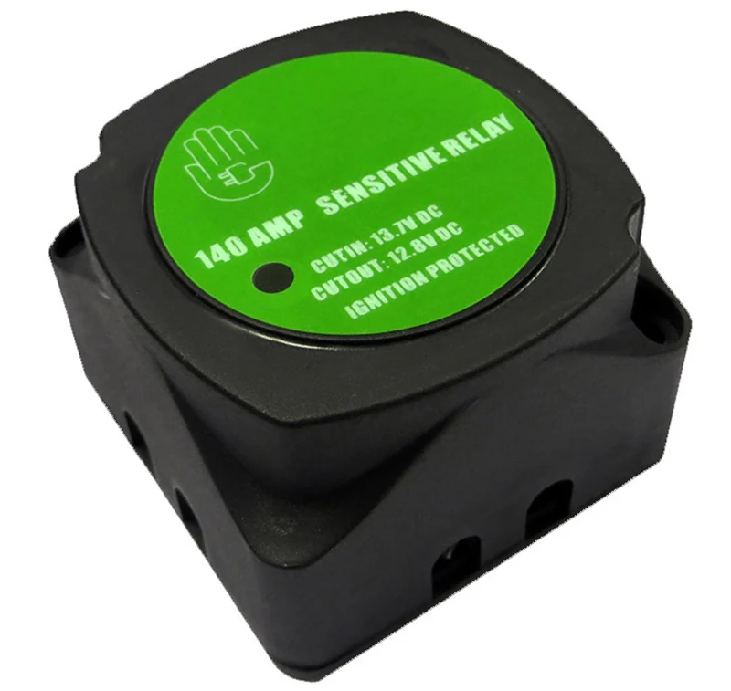 Relè sensibile alla tensione 12v 140A per la ricarica della batteria per il tempo libero
