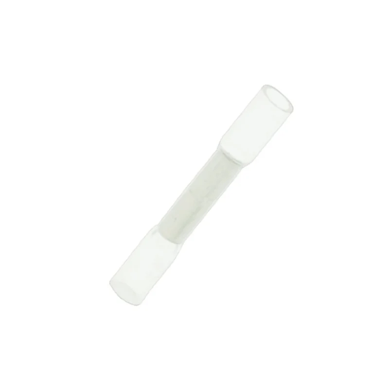 Connettori di testa termorestringenti con rivestimento adesivo/bianco/confezione da 100