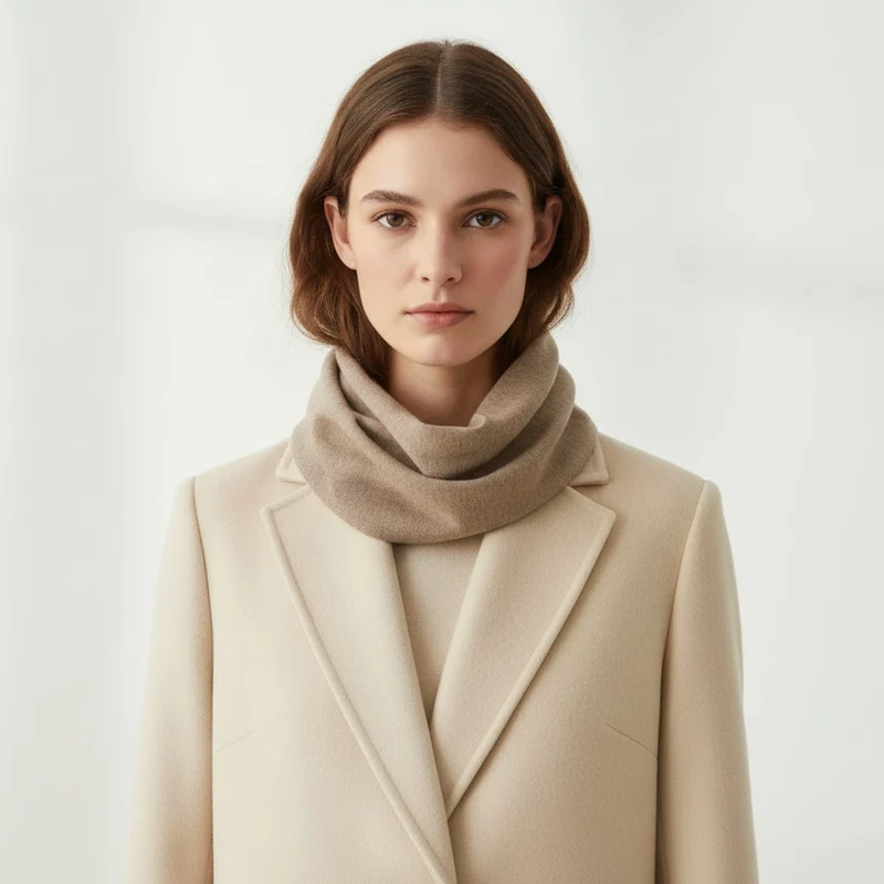 Collo uomo sottile elegante e versatile - Beige