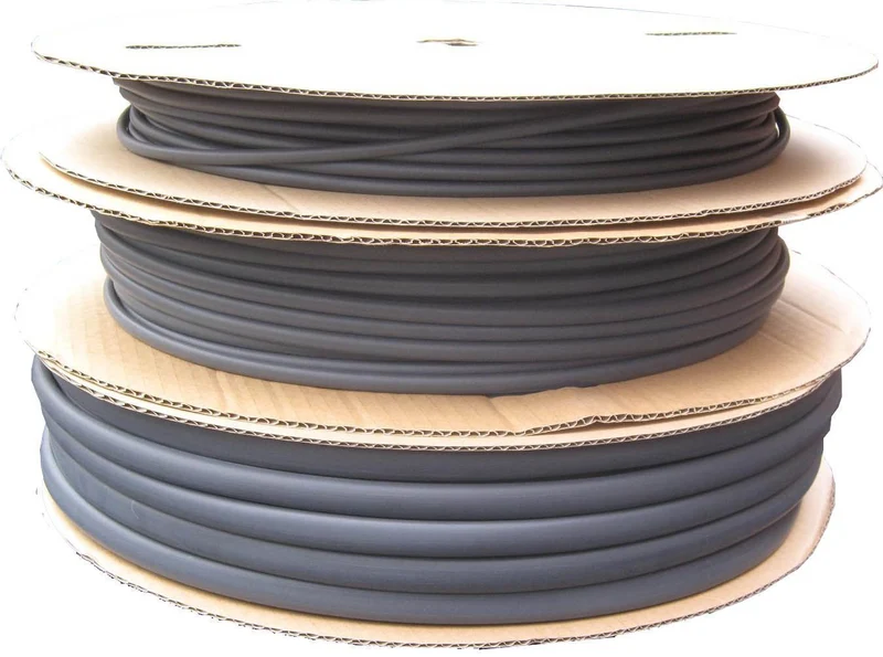 Guaina termorestringente foderata con adesivo/Varie misure/Rotoli pieni