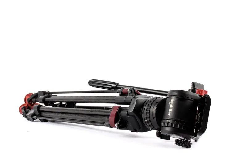 Sistema treppiede in fibra di carbonio Sachtler DV6 SB