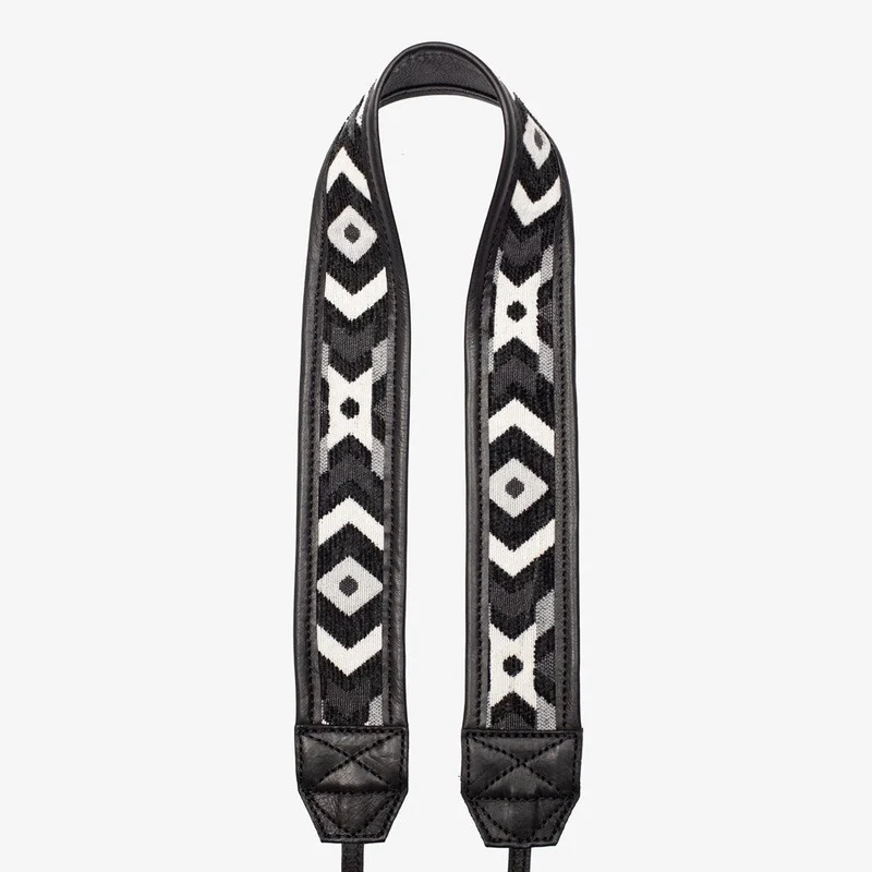 Limited Edition - Jaipur #114 - Fabric & Leather camera strap