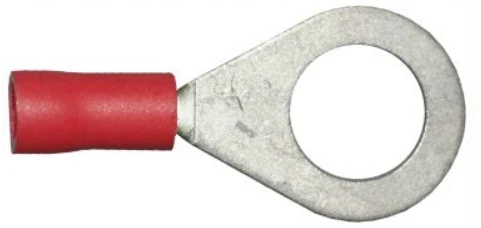 Terminali ad anello rosso 8.4 mm / confezione da 100