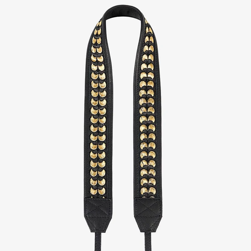 Jaipur #106 - Fabric & Leather camera strap