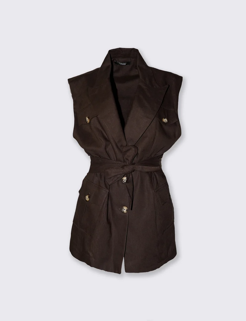 Blazer giromanica donna con tasche davanti - Caffe'