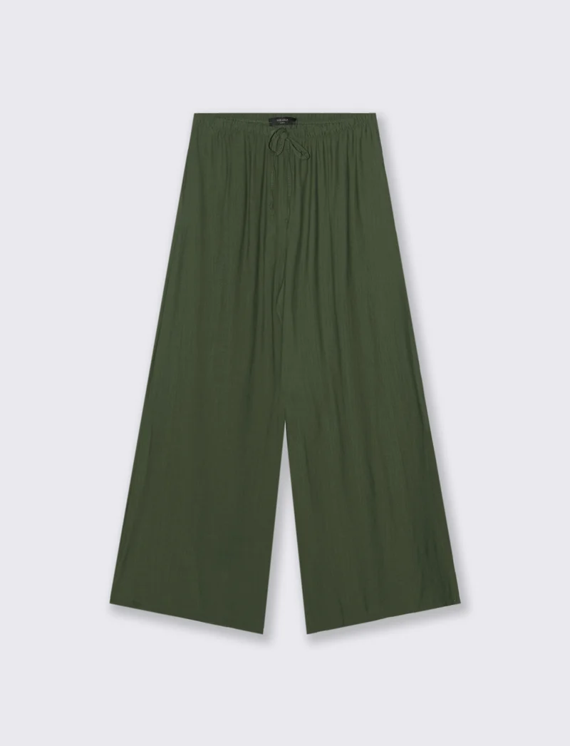 Pantalone largo con coulisse sottile - Ve.milit.
