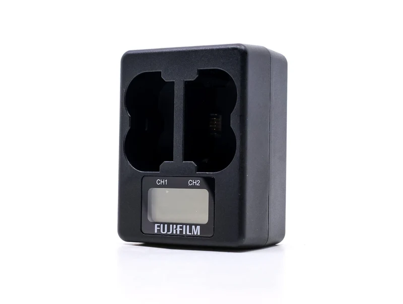 Caricabatterie doppio Fujifilm BC-W235