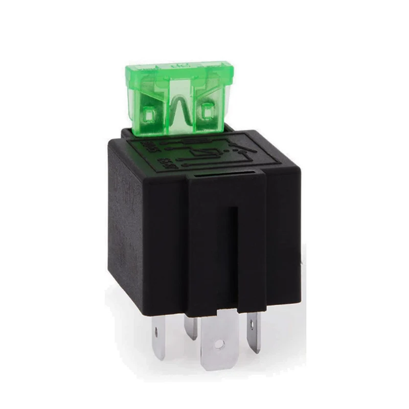 Mini relè con fusibile da 12 V 30 A / 4 pin