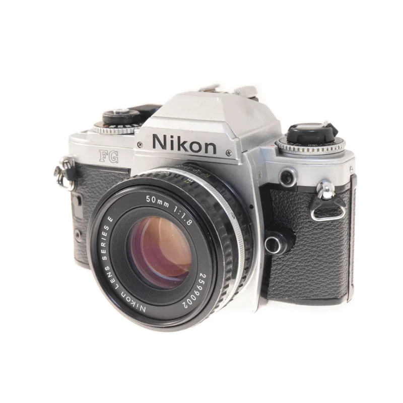 Nikon FG+50mm f1.8 Serie E