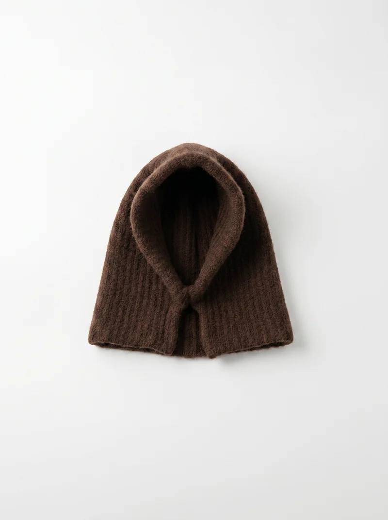 Cappuccio Balaclava elegante - Moro