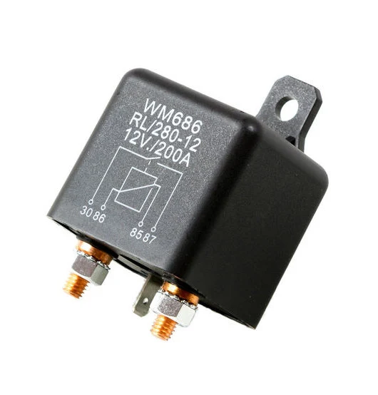 Relè a perno per impieghi gravosi 12V 200A