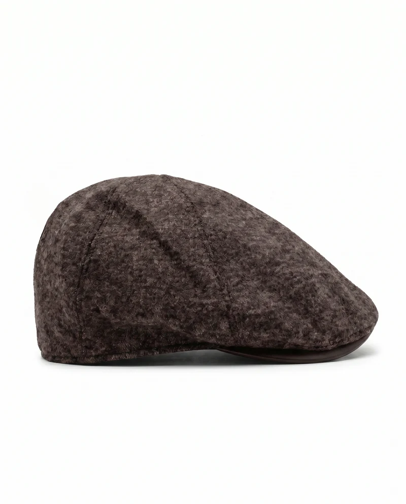 Coppola Melange Uomo Elegante e Stile - Moro