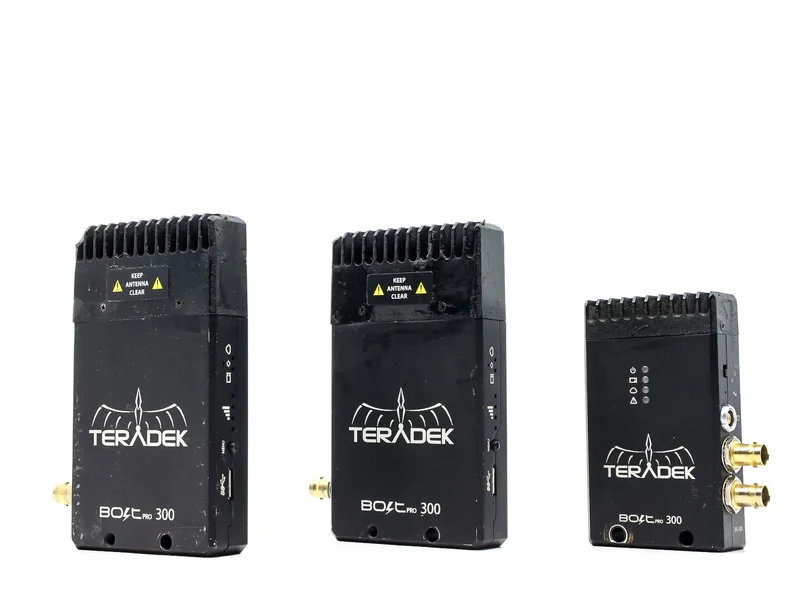 Set trasmettitore e ricevitore wireless Teradek Bolt Pro 300 3G-SDI