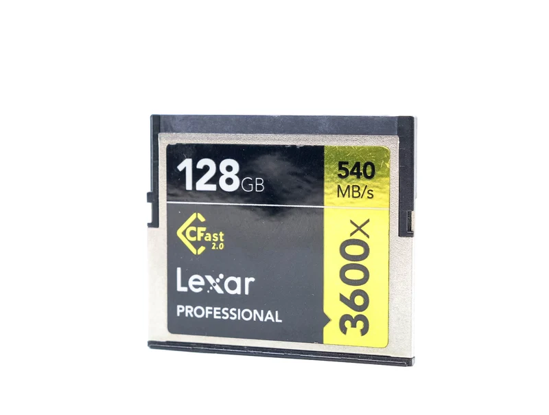 Scheda Lexar Professional CFast 2.0 da 128 GB, 3600x, 540 MB/s