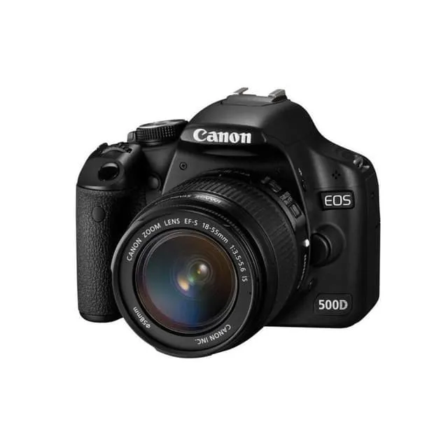 Canon EOS 500D SLR - Nero + Obiettivo zoom Canon EF-S 18-55mm f/3.5-5.6 IS