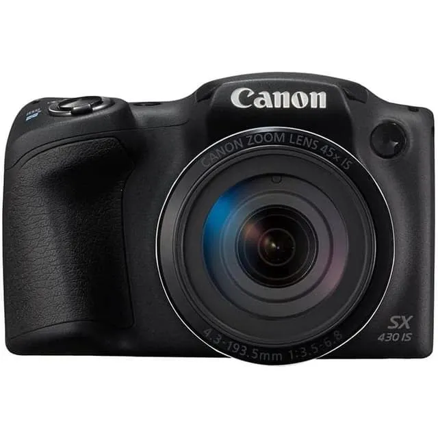 Fotocamera compatta PowerShot SX430 IS - Nera + Obiettivo zoom Canon 45x IS 4,3-193,5 mm f/3,5-6,8 f/3,5-6,8