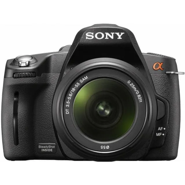 Alpha DSLR-A390 Reflex - Nero + Sony DT 18-55mm f/3.5-5.6 SAM f/3.5-5.6