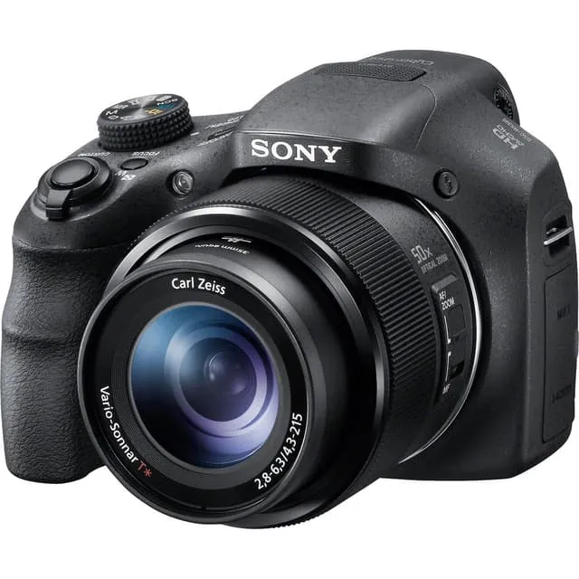 Fotocamera Bridge Cyber-shot DSC-HX300 - Nera + Sony Carl Zeiss Vario-Sonnar T* 24–1200mm f/2.8–6.3 f/2.8-6.3