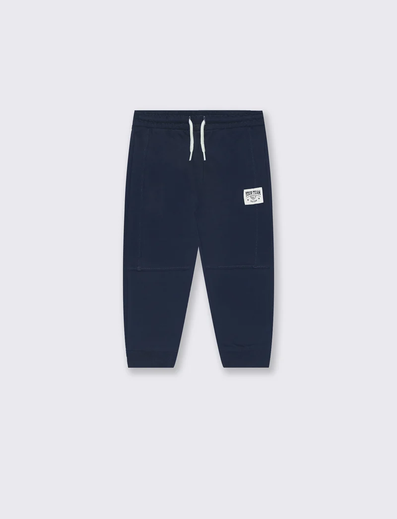 Pantafitness Pantaloni in felpa con tagli - Blu