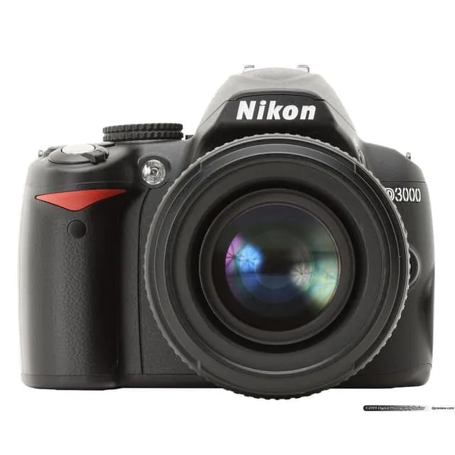SLR D3000 - Nero + Nikon AF-S DX Nikkor 18-70mm f/3.5-4.5G IF-ED f/3.5-4.5