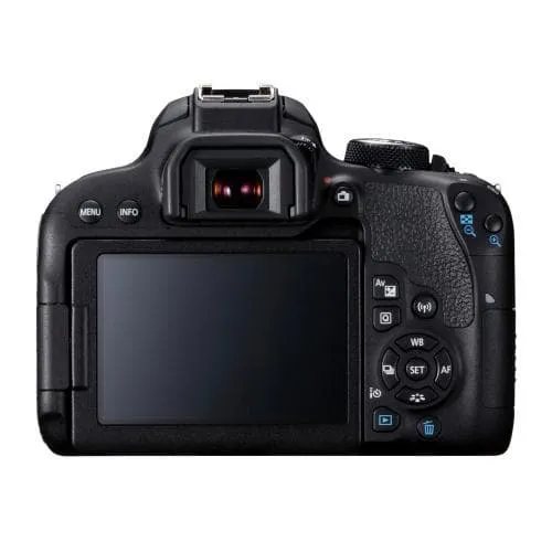 EOS 800D SLR - Nero + Canon EF-S 18-55 mm f/4-5.6 IS STM f/4-5.6