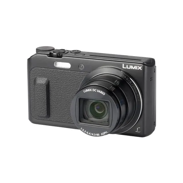 Fotocamera Bridge DMC-TZ57 - Nera + Lumix DC VARIO 4,3-86 mm f/3,3-6,4 ASPH f/3,3-6,4