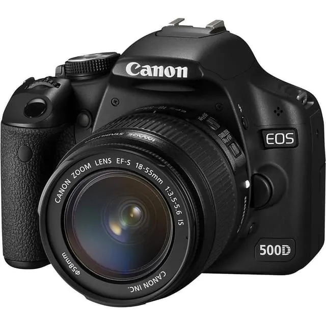 EOS 500D SLR - Nero + Canon EF-S 18-55mm f/3.5-5.6 IS