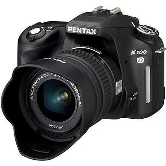 SLR K100D - Nero + Pentax DA 18-55mm f/3.5-5.6 AL f/3.5-5.6