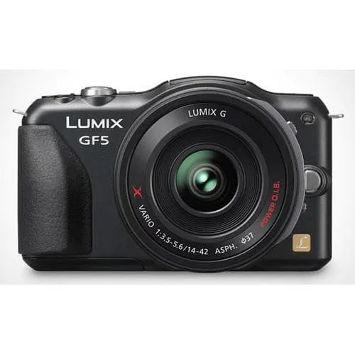 Altro Lumix DMC-GF5 - Nero + Panasonic Lumix G Vario 14-42mm f/3.5-5.6 f/3.5-5.6