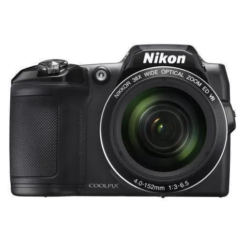 Fotocamera Bridge Coolpix L840 - Nera + Nikon Nikkor 38X Zoom ottico grandangolare ED VR 22,5–855 mm f/3–6,5 f/3–6,5