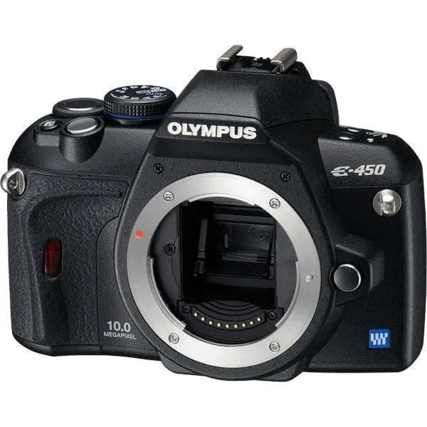 SLR E-450 - Nero + Olympus 14-42mm 1:3.5-5.6 ED f/3.5