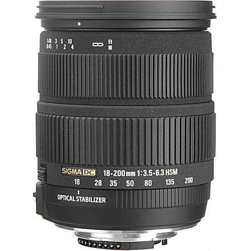 Obiettivi Sigma Nikon EF 18-200mm f/3.5-6.3